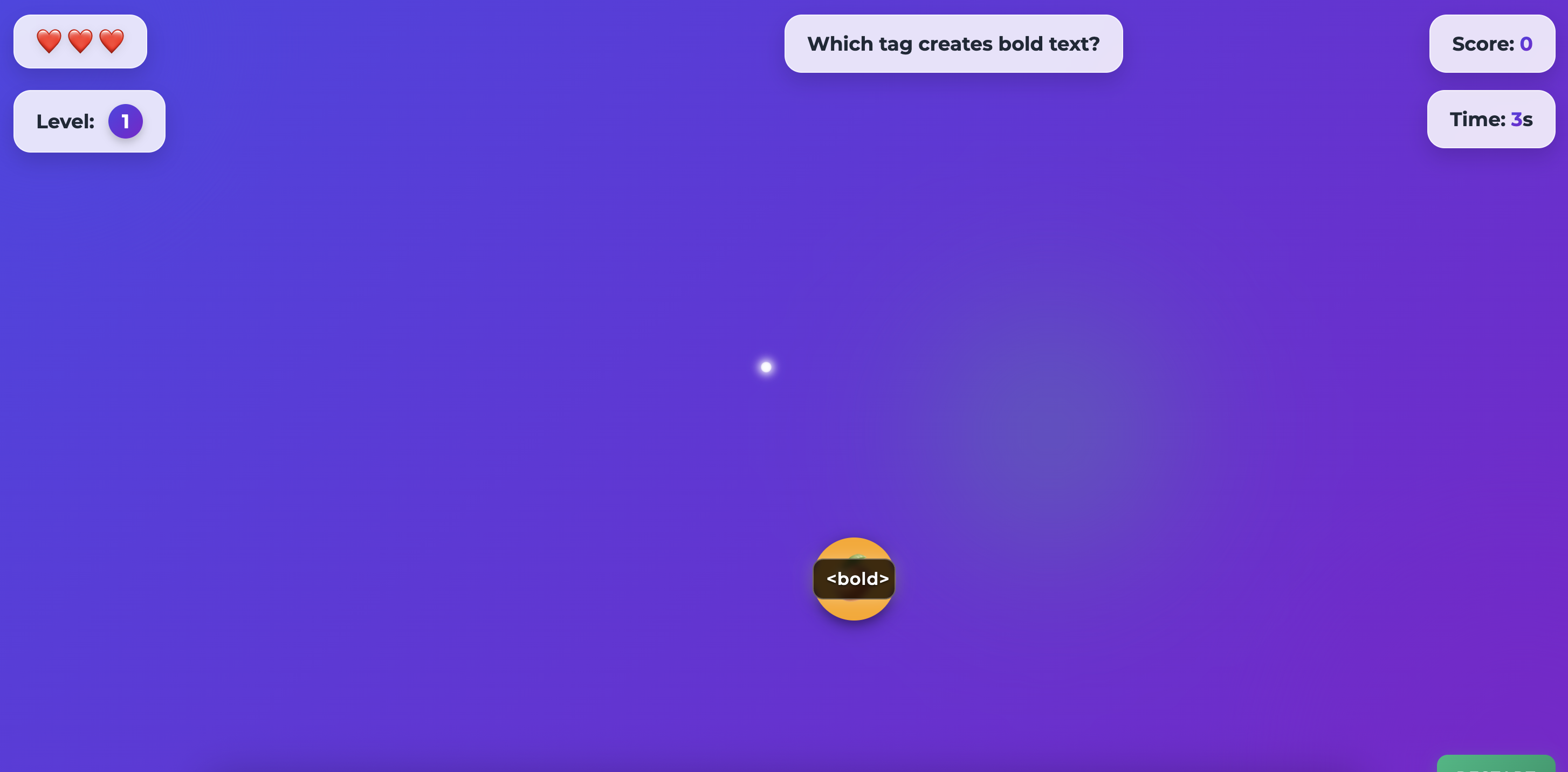 Screenshot of SketchUp Dash Game